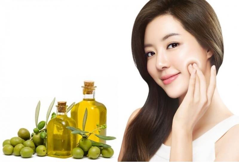 Use olive oil to tighten pores