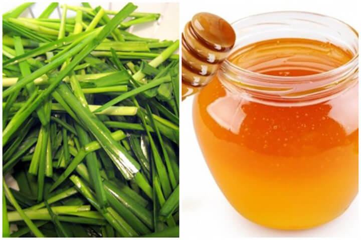 How to treat cough with shallot leaves steamed with honey