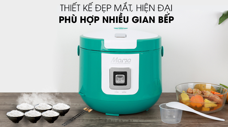 Sunhouse 1.8 liter rice cooker with lid SHD8658G