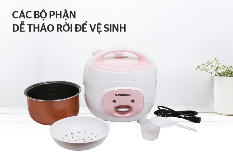 Rice cooker 1.2L SUNHOUSE SHD8217W