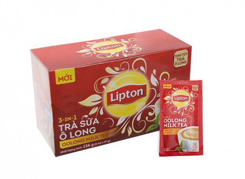 Lipton Oolong Milk Tea Box