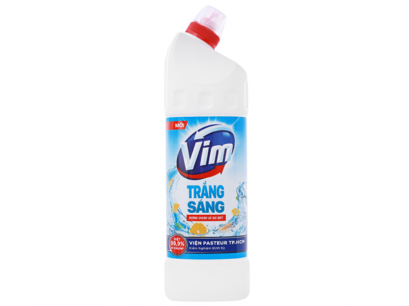 Bright white VIM cleansing gel