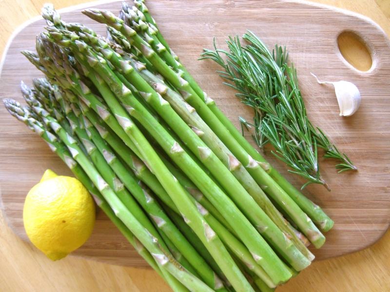 Asparagus contains a lot of folate, which is good for children