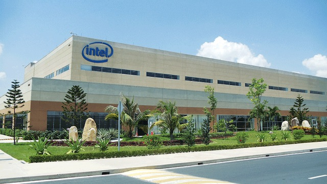 Intel chip assembly plant