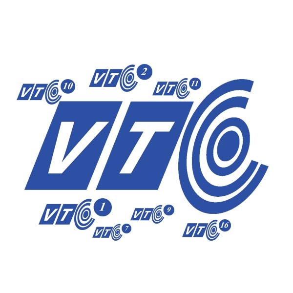 Logos of TV channels at VTC Digital Television Station