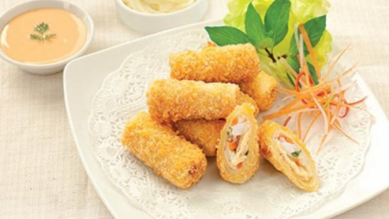 Seafood rolls