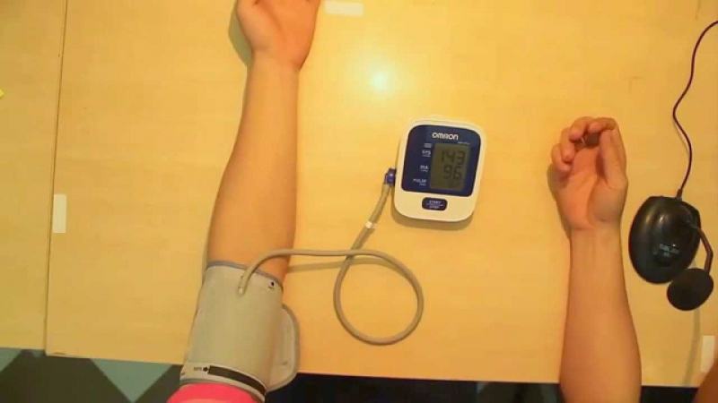Blood pressure should be measured at least twice a day