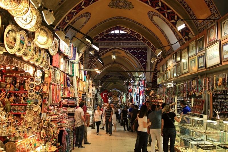 Grand Bazaar, Istanbul, Turkey is known by many as the oldest market in the world