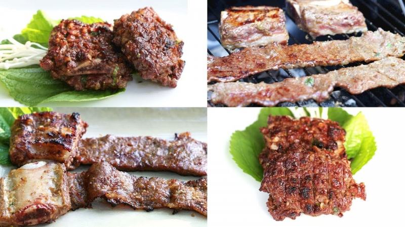 DDEOK GALBI (meat, grilled ribs)