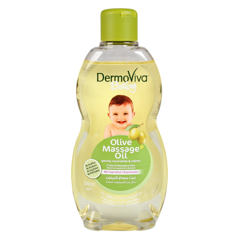 DermoViva massage oil with olive extract 200ml