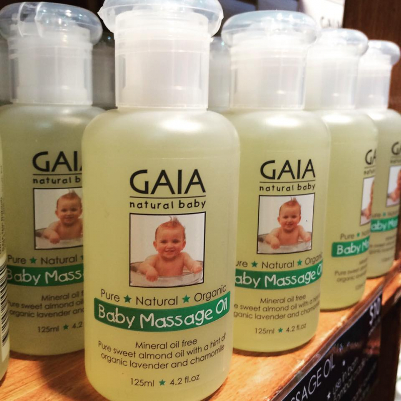 Australian Organic Baby Massage Oil - Gaia Baby Massage Oil