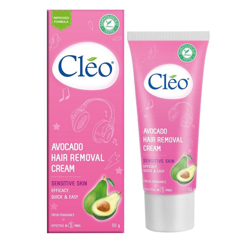 Cleo hair removal cream for sensitive skin