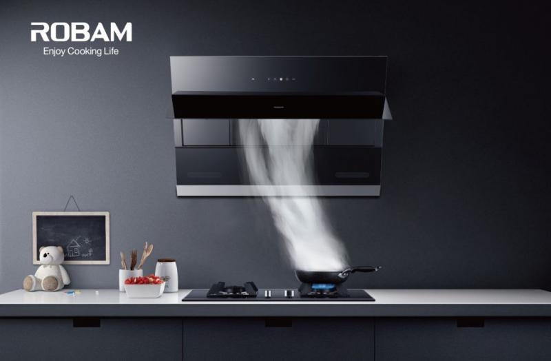 The home range hood is Robam's most famous kitchen appliance product.