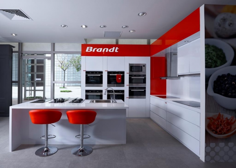 Brandt is famous for its modern, beautiful and luxurious kitchen equipment.