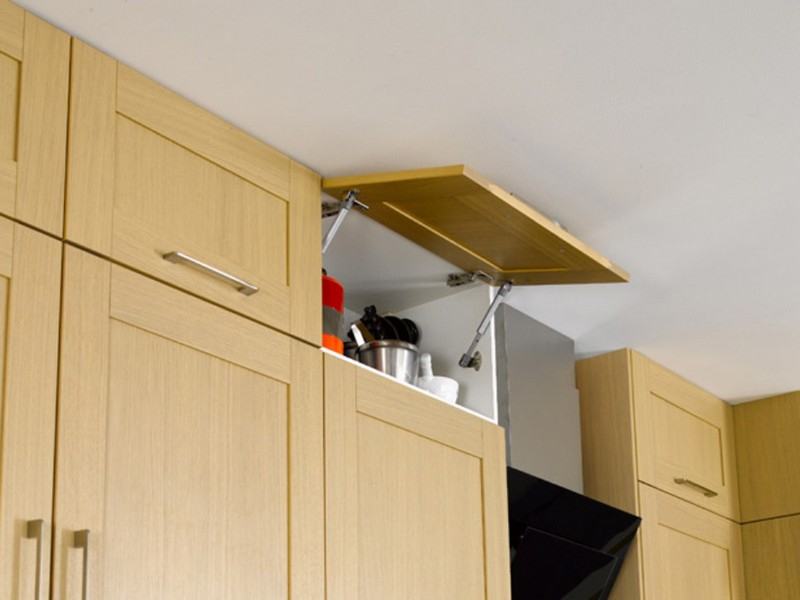 Take advantage of the space to increase storage space