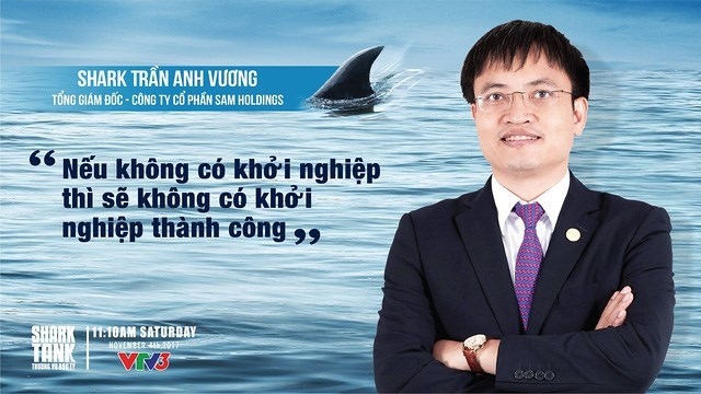 Mr. Tran Anh Vuong and his slogan at the Billion Dollar Trade
