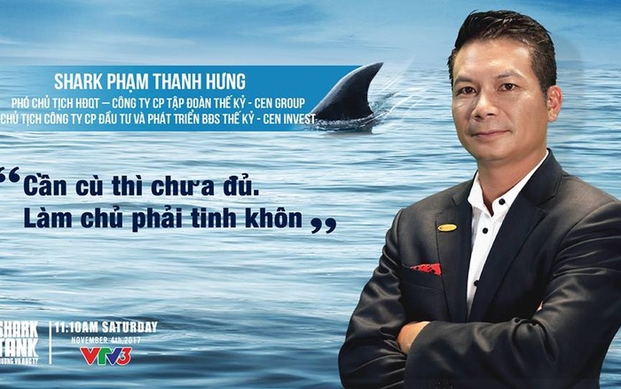 Mr. Pham Thanh Hung with the slogan at the Billion Dollar Trade
