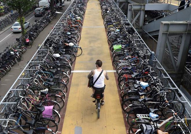 The Dutch own more bicycles than any other country in the world