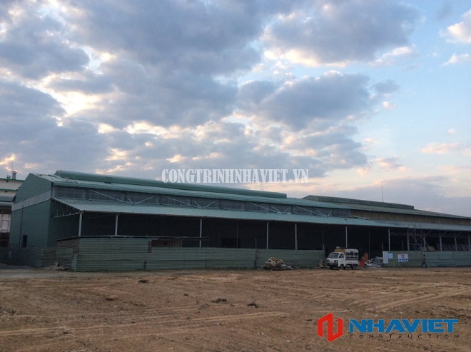Construction of factory in Phu Lam, Dong Nai