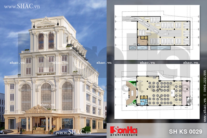 Designing a complex of hotels, restaurants and wedding centers in Quang Ninh