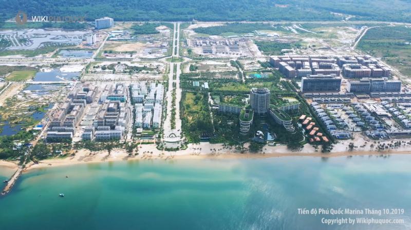 Overview of Phu Quoc Marina project progress – Bim group