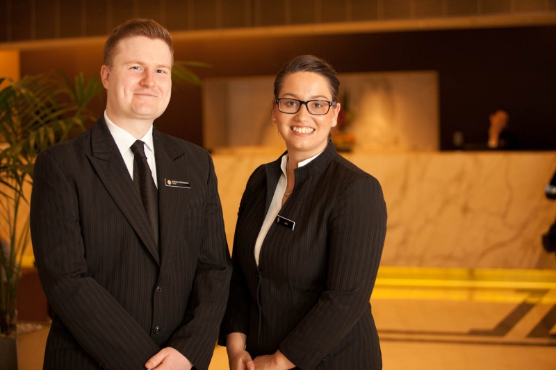 High-level hotel and restaurant management is being noticed and sought after