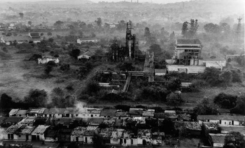 Hazardous gas leak in Bhopal