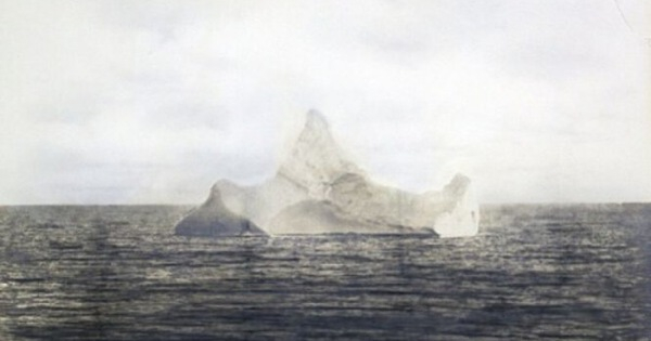 The Titanic crashed into an iceberg
