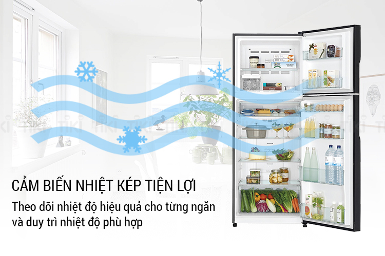 Hitachi Inverter Refrigerator R-FG510PGV8-GBK