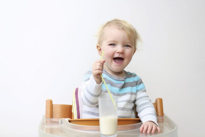 Fresh milk for children with constipation