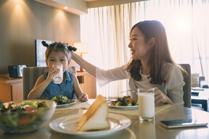 Fresh milk for anorexia, malnourished children