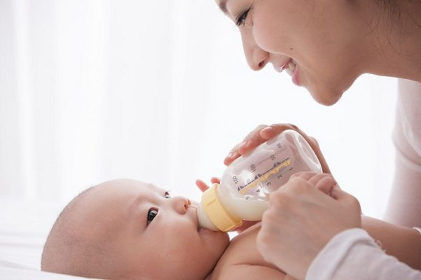 For babies who are formula-fed or not exclusively breastfed