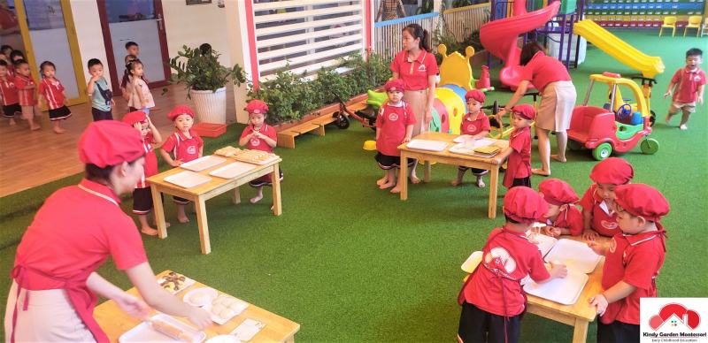 Children have fun playing Kindy Garden Montessori Kindergarten