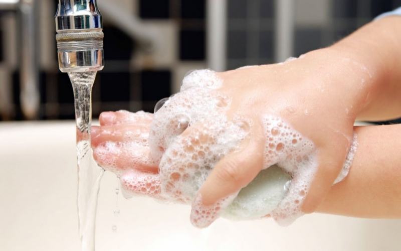 Wash your hands when handling