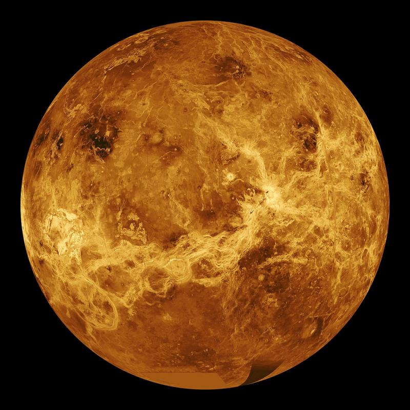 Are there volcanoes on Venus?