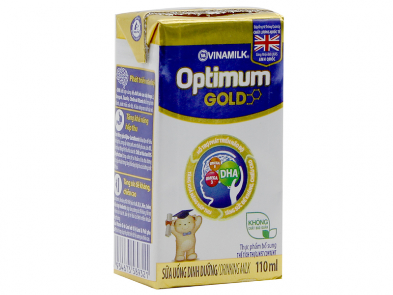 Vinamilk Optimum Gold ready-to-drink formula milk