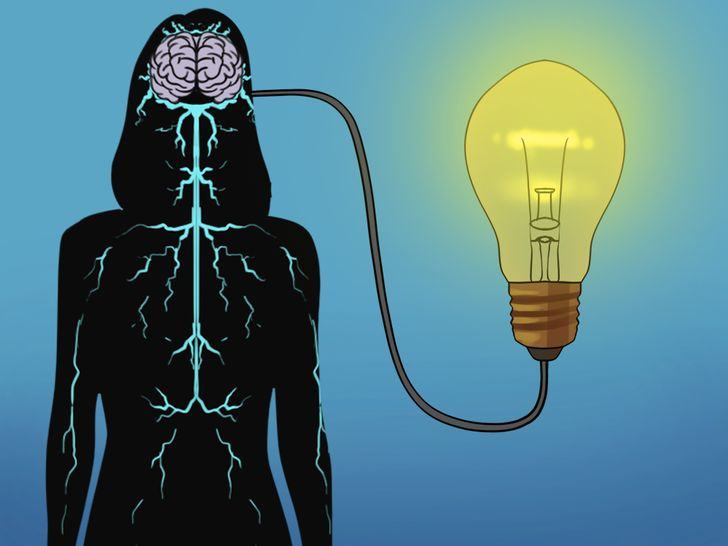 Your brain produces enough electricity to light a small light bulb.