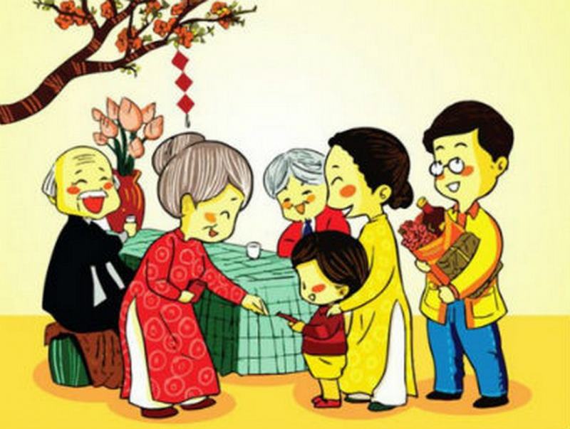 The story of children's lucky money on New Year's Day