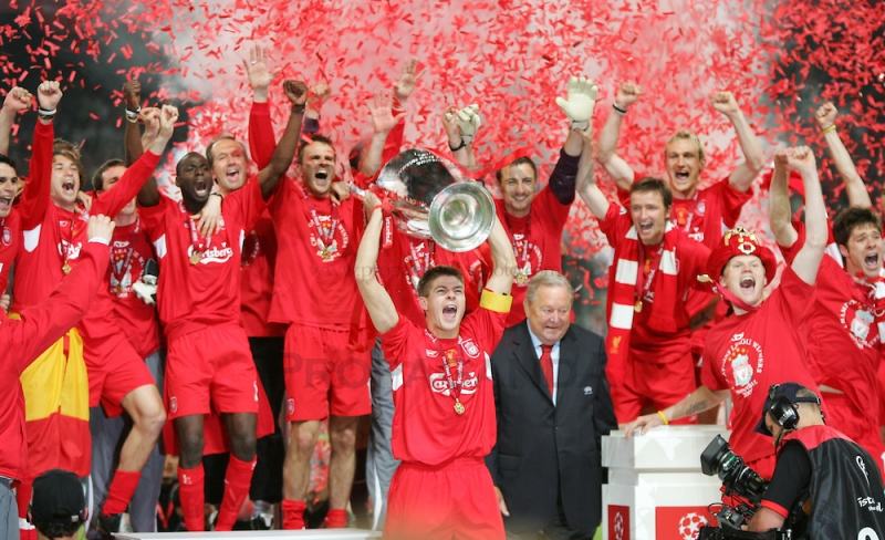 The last C1 championship of Liverpool in 2005