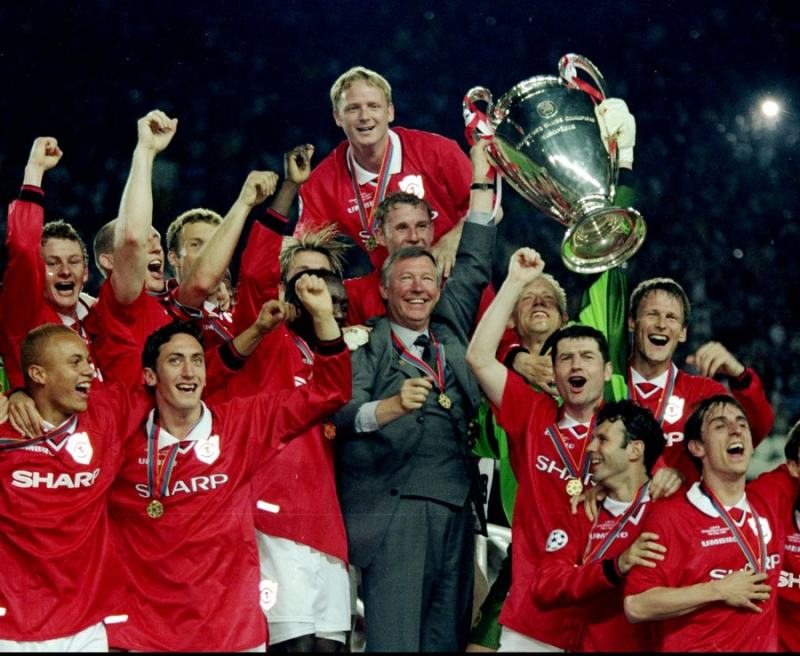 Manchester United's miracle trophy in 1999