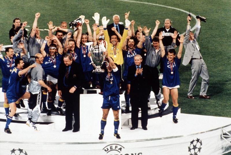 Juventus won the Champions League in 1996