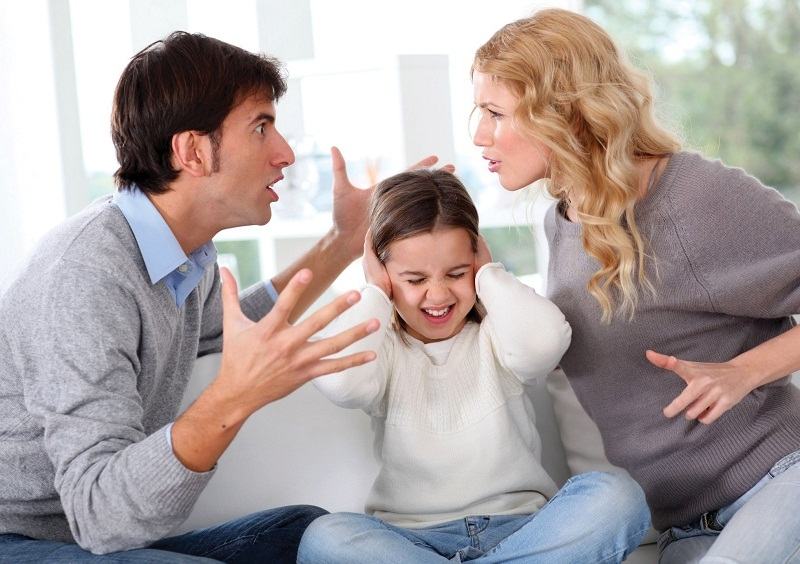 Don't argue about money in front of your children