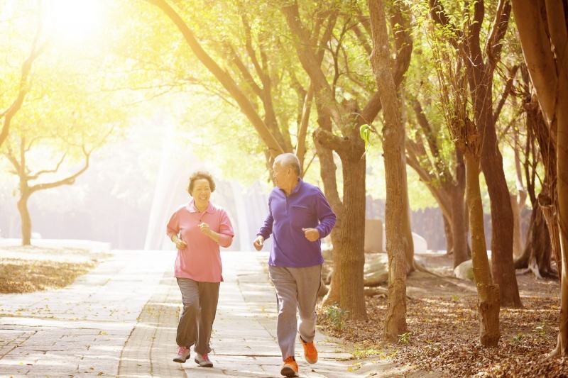 Gentle jogging is very good for people with high blood pressure