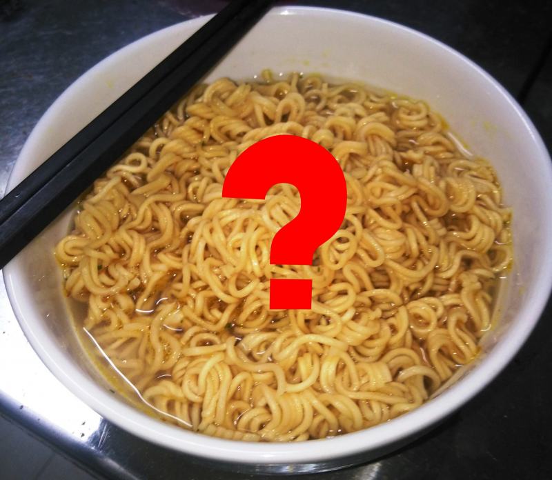Use boiling water to coat the noodles