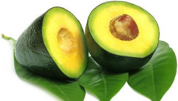 The color of avocado turns purple-brown, the skin is rough, it means that the avocado has started to ripen