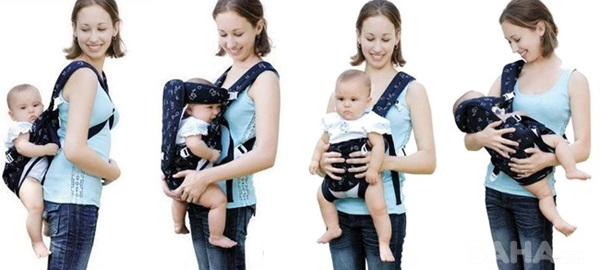 Use the baby carrier properly