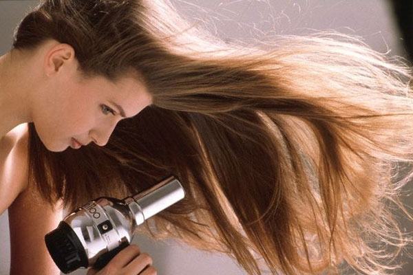 Do not dry your hair too much