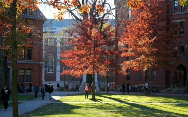 Fall at Harvard University