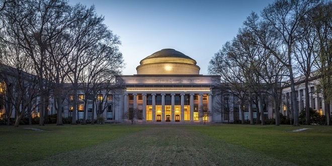 Winter scene of Massachusetts Institute of Technology
