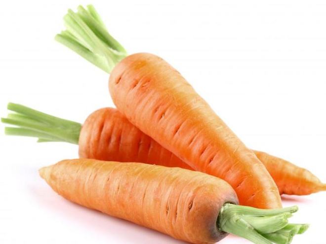 Carrots, natural hair dye ingredients
